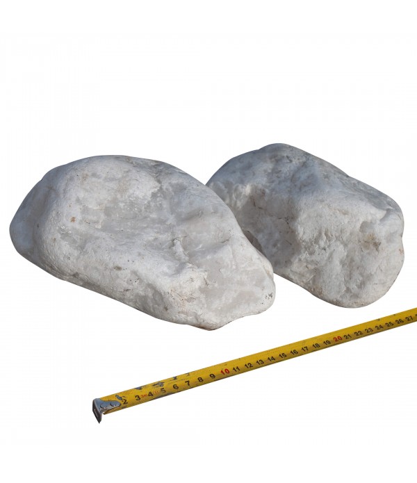Камень Кварц (белый) для бани